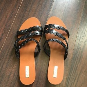 Brand NEW black sandals